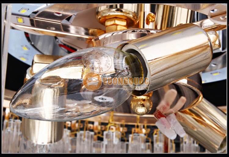 Đèn chùm pha lê kích thước lớn treo phòng khách CM161-7.3